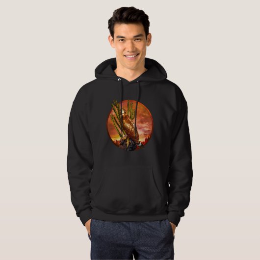 Great Horned Owls MIDNIGHT RAIDERS Hoodie (Vorne ganz)