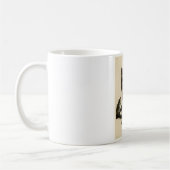 Great Horned Owls (von John James Audubon) Kaffeetasse (Links)