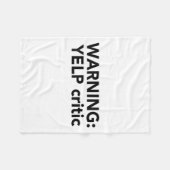 Great Humor Idea Graphic Uni Adults , Blue, Small, Fleecedecke (Vorderseite (Horizontal))