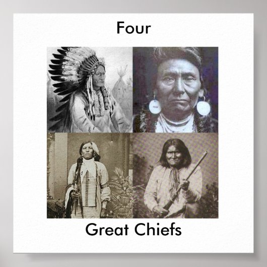 Great Indian Chiefs Poster (Vorne)