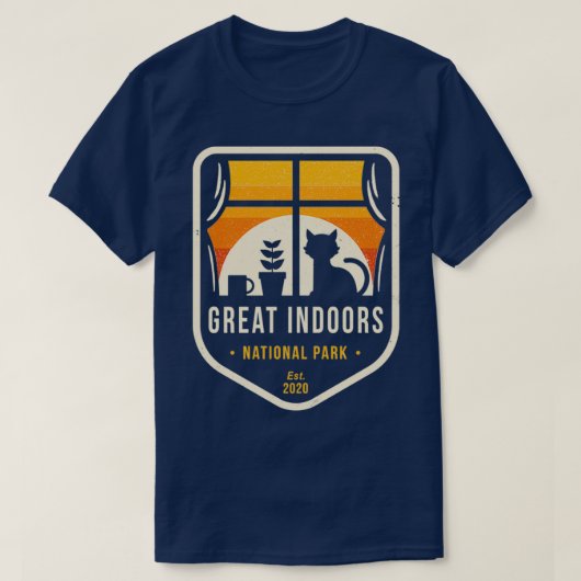 Great Indoors National Park T-Shirt (Design vorne)