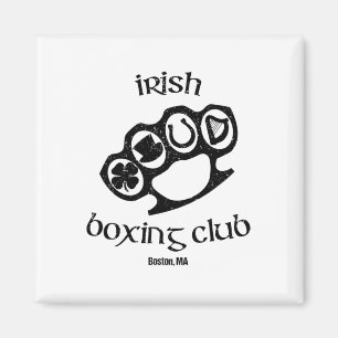 Great Irish Boxing Men Club Boston Fighting Pub St Magnet