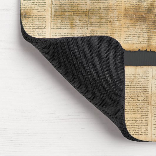 Great Isaiah Scroll Dead Sea Scrolls 1QIsaa Mousepad (Ecke)