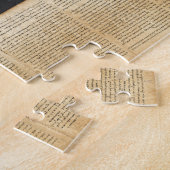Great Isaiah Scroll Dead Sea Scrolls 1QIsaa Puzzle (Seite)