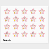 Great Job Kawaii Star Sticker (Blatt)