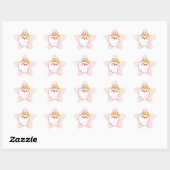 Great Job Kawaii Star Sticker (Blatt)
