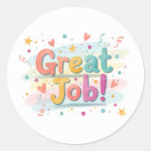 Great Job! Sheet of stickers (Vorderseite)
