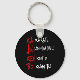 Great Kajukenbo Fighting Karate Judo Kenpo Kung Fu Schlüsselanhänger