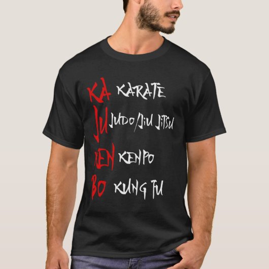 Great Kajukenbo Fighting Karate Judo Kenpo Kung Fu T-Shirt (Vorderseite)