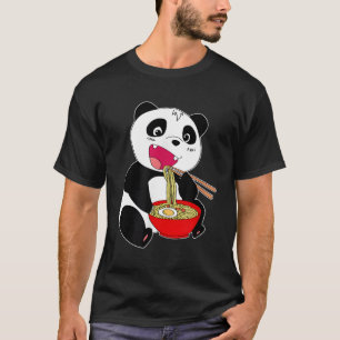 Great Kawaii Japanisch Panda Ra Noodle Anime T-Shirt