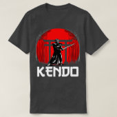 Great Kendo Samurai Design Japan Warrior Sword (2 T-Shirt (Design vorne)