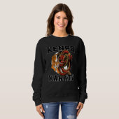 Great Kenpo Karate Apparel Japanischer Kampfkampf Sweatshirt (Vorne ganz)
