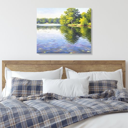 Great Lake Leinwanddruck (Insitu (Schlafzimmer))