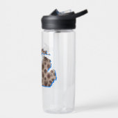 Great Lake Staat | Felsen aus Michigan | Petoskey Trinkflasche (Links)