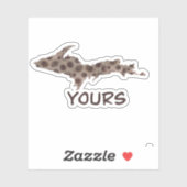 | Great Lake Staat | Oberer Spaß Aufkleber (Blatt)