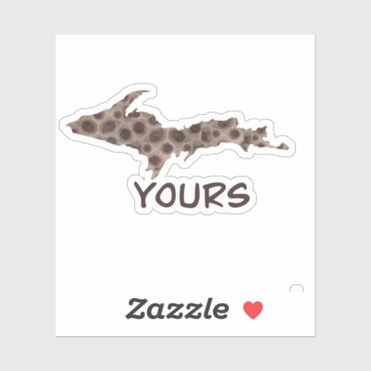 | Great Lake Staat | Oberer Spaß Aufkleber (Blatt)