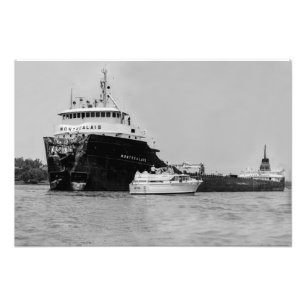 Great Lakes Algoma Montrealais at St Clair, MI Fotodruck