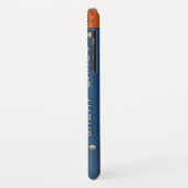 Great Lakes blauer Michigan Case-Mate iPhone Hülle (Hinten/Links)