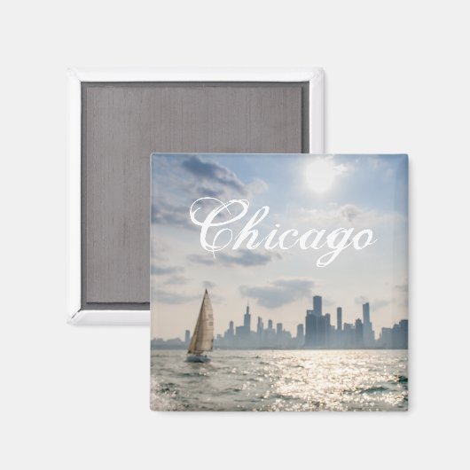 Great Lakes Chicago Magnet (Vorderseite/Rückseite)