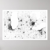 Great Lakes Cities Census Dotmap Poster (Vorne)