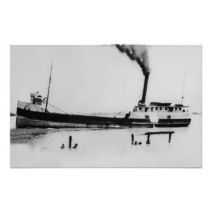 Great Lakes-Dampfer Robert Holland  Fotodruck