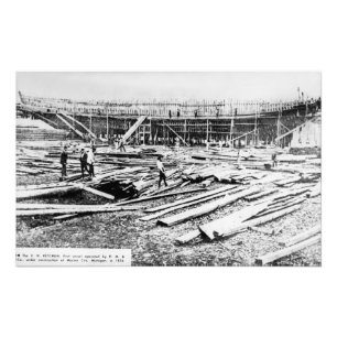 Great Lakes-Dampfer V.H. Ketchum Fotodruck