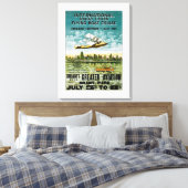 Great Lakes Flying Boat - L Leinwanddruck (Insitu (Schlafzimmer))