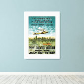 Great Lakes Flying Boat Leinwanddruck (Insitu (Holzboden))