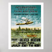 Great Lakes Flying Boat Poster (Vorne)