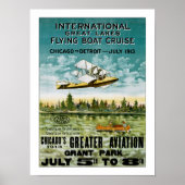 Great Lakes Flying Boat Poster (Vorne)
