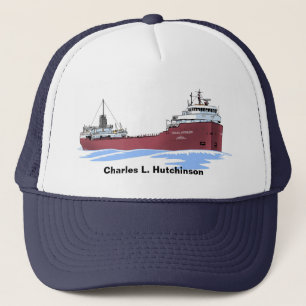 Great Lakes Frachter Charles L. Hutchinson Truckerkappe