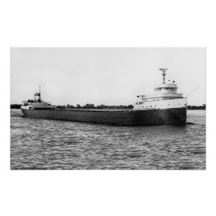 Great Lakes Frachter Edmund Fitzgerald Fotodruck