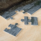 Great Lakes Frachter entlädt Stein Puzzle (Seite)
