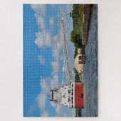 Great Lakes Frachter entlädt Stein Puzzle (Vertikal)