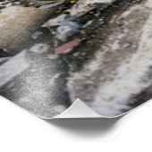 Great Lakes freighter J. Burton Ayers circa 1980 Fotodruck (Ecke)