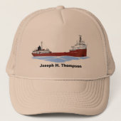 Great Lakes Freighter Joseph H. Thompson Truckerkappe (Vorderseite)
