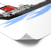 Great Lakes Freighter Thomas F. Patton Republik Poster (Ecke)