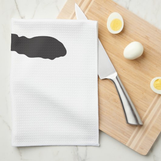 Great Lakes Gewohnheits-Illustration Geschirrtuch (Viertel Falte)