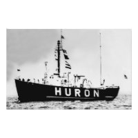 Great Lakes Huron Lightship Vintag