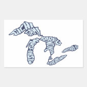 Great Lakes - Indigene - Michigan Stickers (Vorderseite)