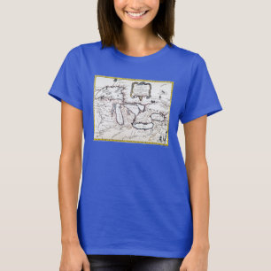 Great Lakes Karte, 1755 T-Shirt