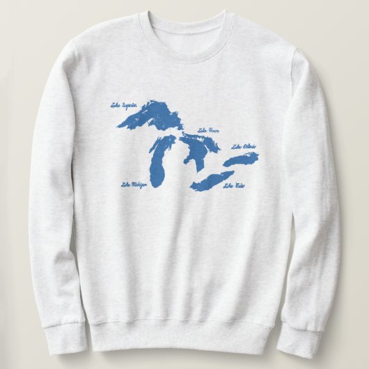 Great Lakes Men's Crew-Neck Sweatshirt (Design vorne)
