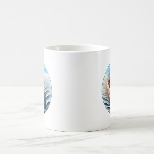 Great Lakes Ore Freighter Kaffeetasse (Mittel)