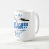 Great Lakes Seaway Trail (H2) Kaffeetasse (VorderseiteRechts)