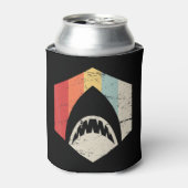 Great Lakes Shark Free, unversalzt Michigan Gesche Dosenkühler (Kanne Vorderseite)