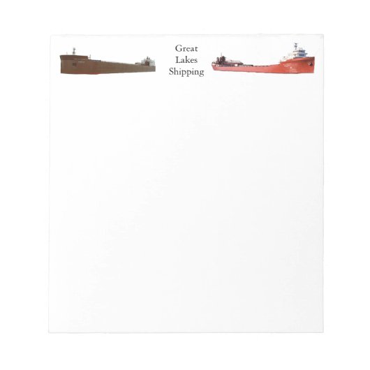 Great Lakes Shipping Interlake notepad Notizblock (Vorderseite)