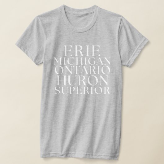 Great Lakes T-Shirt Michigan Seen T - Shirt (Ablage )