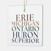 Great Lakes Thema Weihnachtsbaum Ornament (Links)