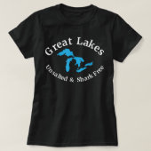 Great Lakes Unsalted & Shark Free T-Shirt (Design vorne)