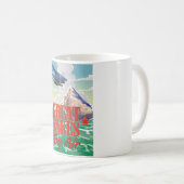 Great Lakes Vintage Reiseplakat. Kaffeetasse (VorderseiteRechts)